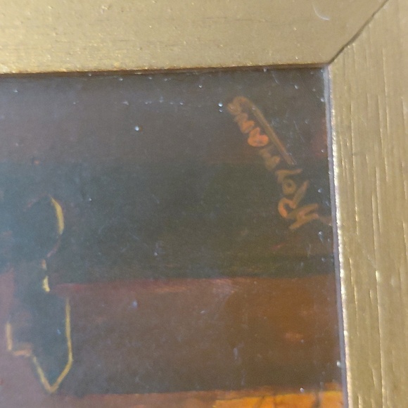 Vintage Pair Of Signed 19th Century Dutch Genre Oil Paintings - Picture 5 of 9